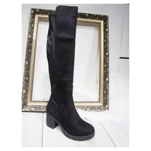 Tamsin Boots - Black suede