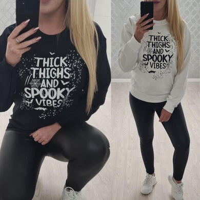 Spooky Vibes Sweater -2 Colours